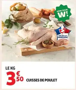 Auchan Supermarché Cuisses de poulet offre