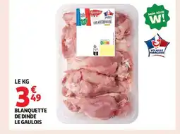 Auchan Supermarché LE GAULOIS Blanquette de dinde offre