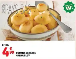 Auchan Supermarché Pommes de terre grenaille offre