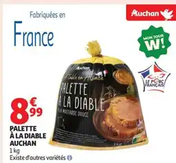 Auchan Supermarché AUCHAN Palette à la diable offre