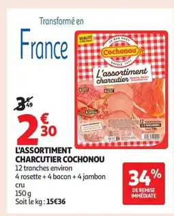 Auchan Supermarché COCHONOU L'assortiment charcutier offre