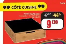 La Foir'Fouille Porte capsules offre