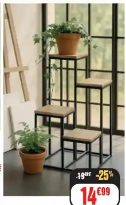 La Foir'Fouille Porte plantes 4 étages offre