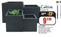 La Foir'Fouille Pot cube offre