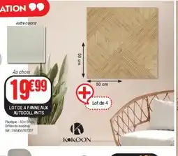 La Foir'Fouille Lot de 4 panne aux autocollants offre