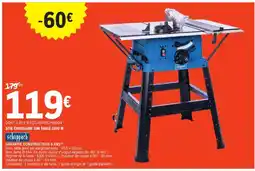 E.Leclerc Brico SCHEPPACH Scie circulaire sur table 2200 w offre