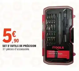 E.Leclerc Brico Set d'outils de précision offre