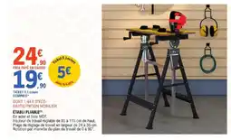 E.Leclerc Brico Établi pliable offre