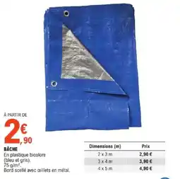 E.Leclerc Brico Bâche offre