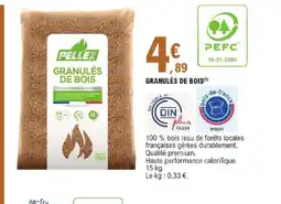 E.Leclerc Brico Granulés de bois offre