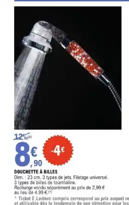E.Leclerc Brico Douchette à billes offre