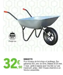 E.Leclerc Brico Brouette offre