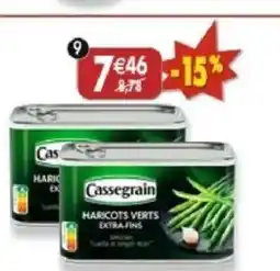 Maximo Lot de 2 boîtes 1/2 de haricots verts extra-fins offre