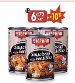 Maximo Lot de 3 boîtes 1/2 de saucisses aux lentilles offre