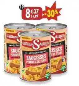 Maximo Lot de 3 boîtes 1/2 de saucisses pommes de terre et jus aux oignons offre