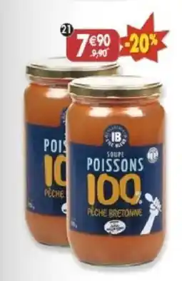 Maximo Lot de 2 soupes de poissons pêche bretonne offre