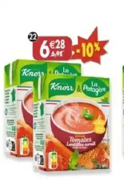 Maximo Lot de 2 briques de velouté de tomates et lentilles corail offre