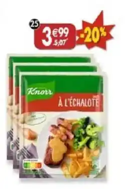 Maximo Lot de 3 sachets de sauce à l'échalote offre
