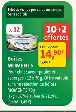 Maxi Zoo MOMENTS Boîtes offre
