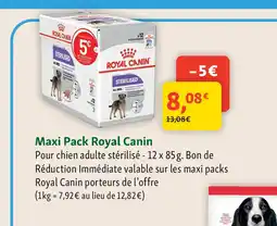 Maxi Zoo ROYAL CANIN Maxi Pack offre