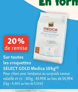 Maxi Zoo MEDICA Sur toutes les croquettes offre
