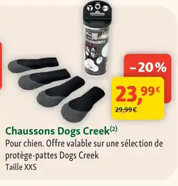 Maxi Zoo Chaussons Dogs Creek offre