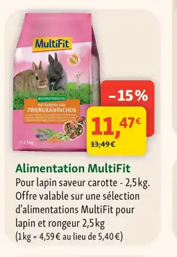Maxi Zoo MULTIFIT Alimentation offre
