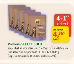 Maxi Zoo SELECT GOLD Pochons offre