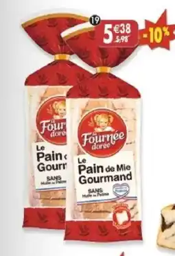 Maximo Lot de 2 sachets de pain de mie gourmand offre