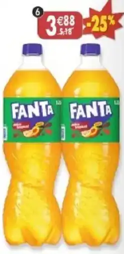 Maximo Lot de 2 bouteilles de fanta délice tropical offre