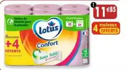 Maximo 8 rouleaux de papier toilette rose sans tube offre