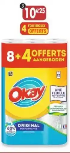 Maximo 8 rouleaux d'essuie-tout blanc offre