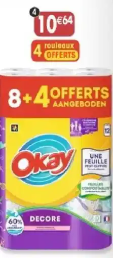 Maximo 8 rouleaux d'essuie-tout décoré offre