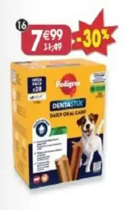 Maximo Pedigree dentastix 28 bâtonnets anti-tartre offre