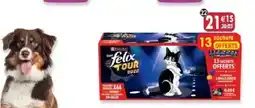 Maximo 31 sachets de félix tendres effilés en gelée sélection de la campagne offre