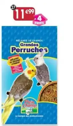 Maximo Graines pour grandes perruches offre