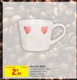 Intermarché Hyper Mug en grès offre