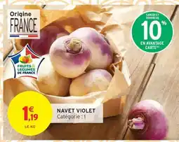 Intermarché NAVET VIOLET offre
