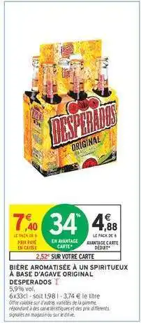 Intermarché Hyper Desperados Original offre