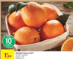 Intermarché ORANGE FEUILLE IGP offre