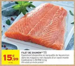 Intermarché Hyper FILET DE SAUMON offre