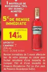 Intermarché Hyper Apéritif Campari offre
