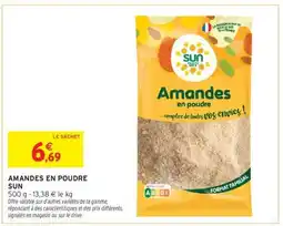 Intermarché Amandes En Poudre Sun offre