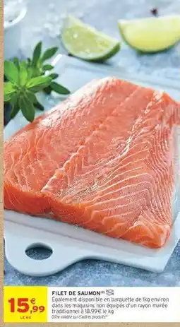 Intermarché FILET DE SAUMON offre