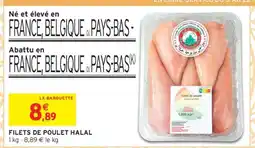 Intermarché Filets de poulet Halal offre