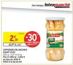 Intermarché Hyper ASPERGES BLANCHES SAINT ELOI offre