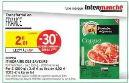 Intermarché COPPA ITINÉRAIRE DES SAVEURS offre