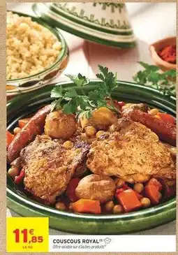 Intermarché Couscous royal offre
