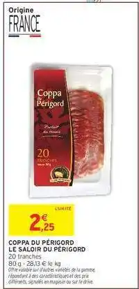 Intermarché COPPA DU PÉRIGORD LE SALOIR DU PÉRIGORD offre