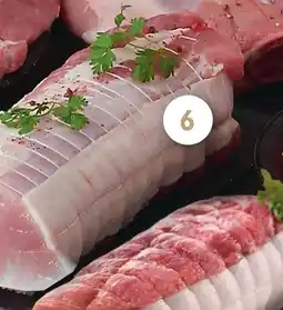 Intermarché Jean rozé rôti de porc longe sans os sans filet mignon offre